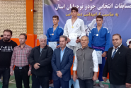 برگزاری مسابقات جودو قهرمانی نوجوانان استان در مراغه